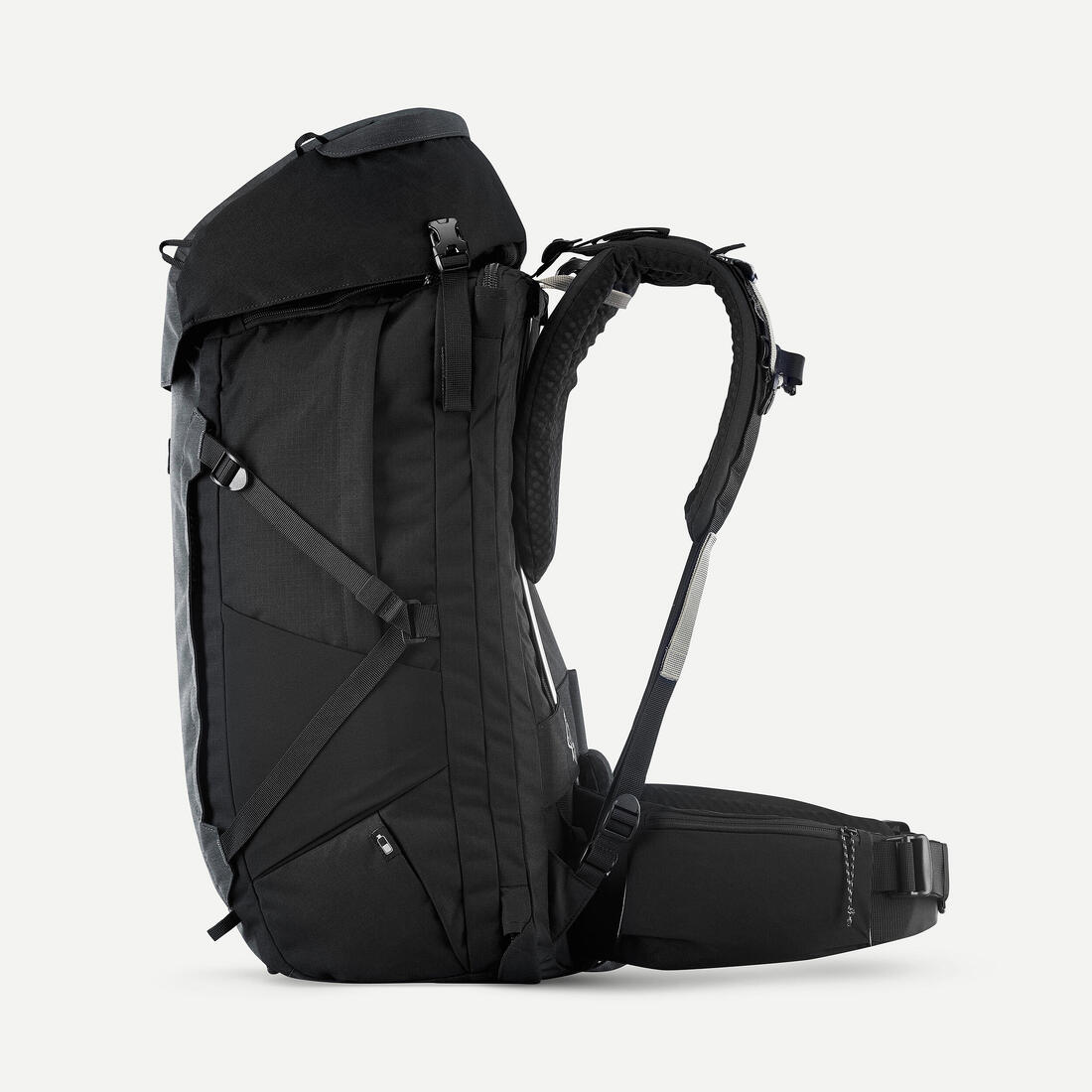 FORCLAZ(フォルクラ)登山・トレッキング バックパック Travel 500 50 L スーツケース開口付き ブラック